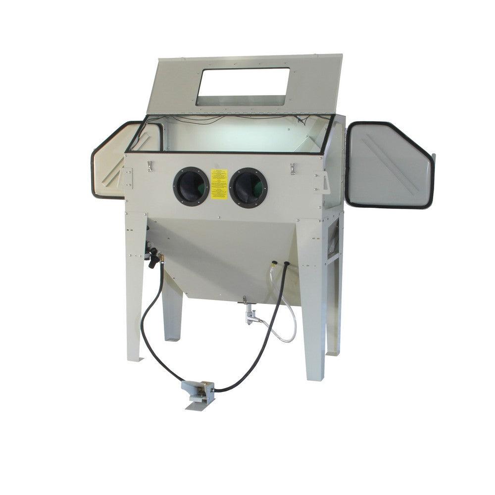 ZionAir Sandstrahlgerät / Sandstrahlkabine 420L mit Fronttür und 2 Seitentüren Strahlkabine SB42A - Tools.de TP Profishop GmbH