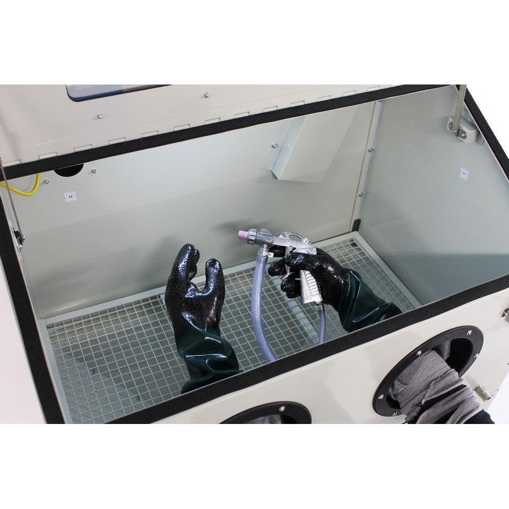 ZionAir Sandstrahlgerät / Sandstrahlkabine / Sandstrahler 220L mit Fronttür Strahlkabine SB22AB - Tools.de TP Profishop GmbH