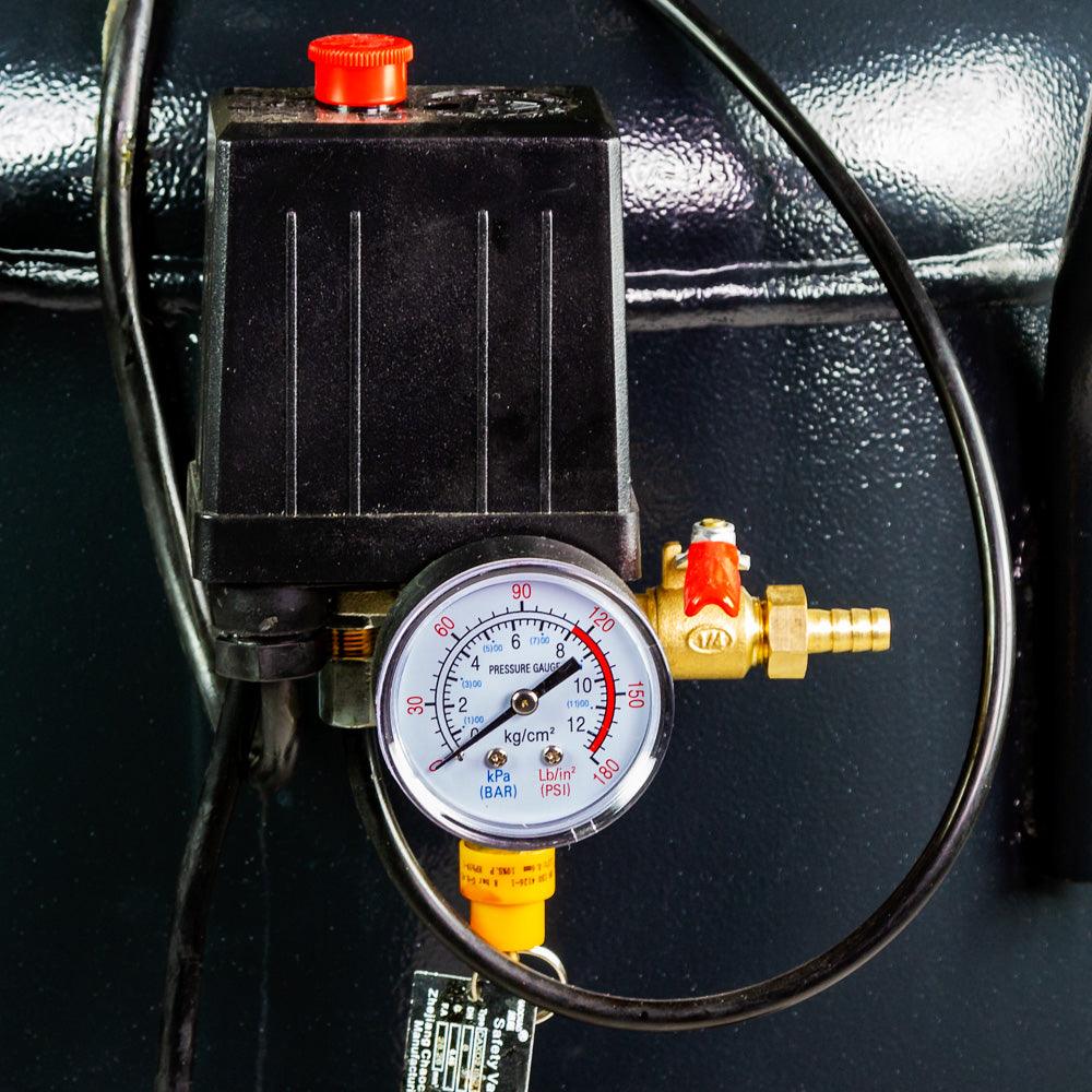 ZionAir Standkompressor 2kW 230V 8bar 50L Tank Kompressor / Kolbenkompressor / Luftkompressor CP15VT05 - Tools.de TP Profishop GmbH