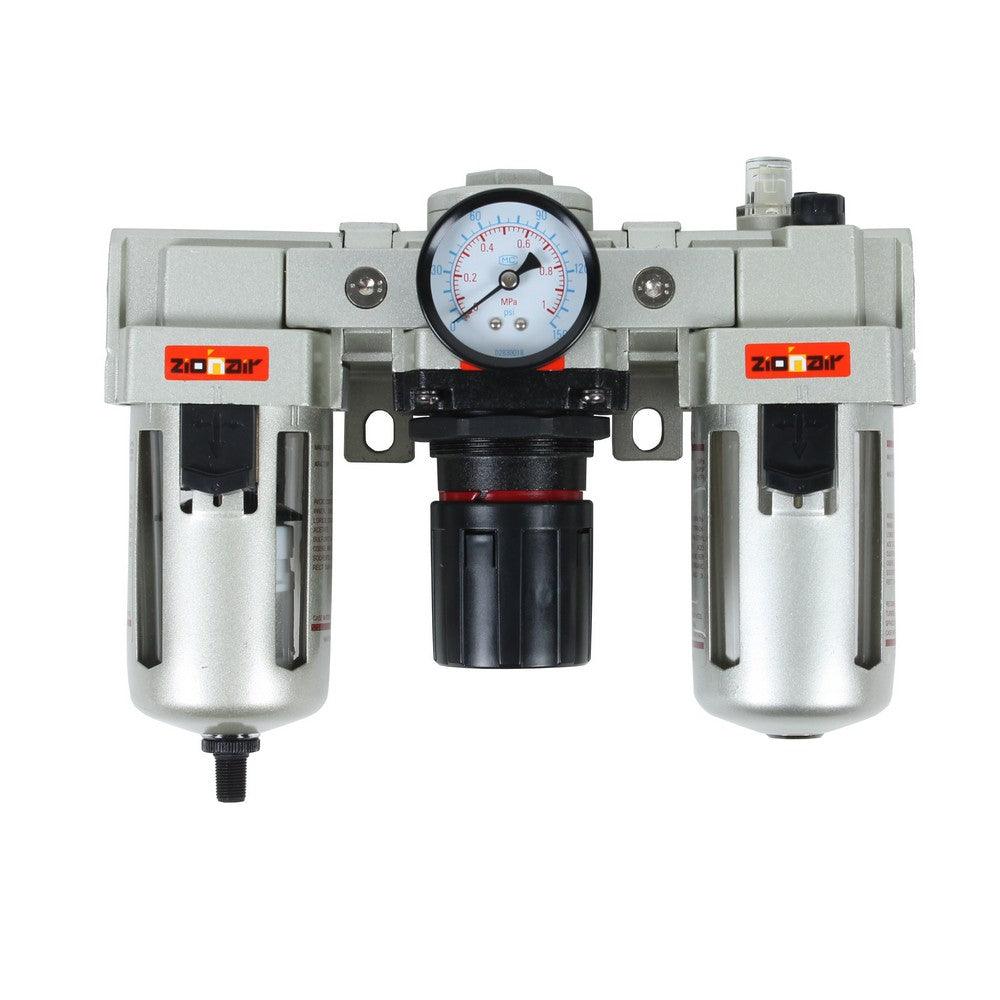 ZionAir Wartungseinheit 1/2'' Anschluss / Wasserabscheider / Druckminderer / Öler AR05 - Tools.de TP Profishop GmbH