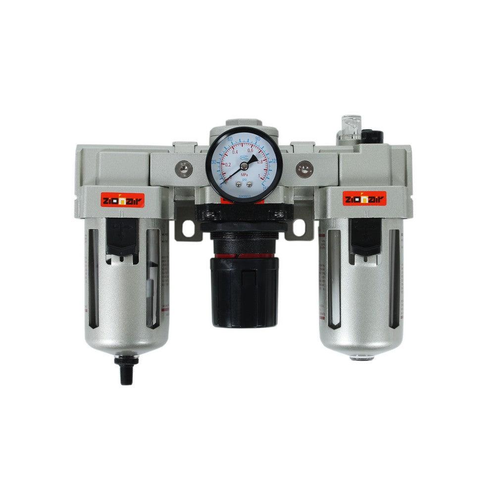 ZionAir Wartungseinheit 1/4'' Anschluss / Wasserabscheider / Druckminderer / Öler AR02 - Tools.de TP Profishop GmbH