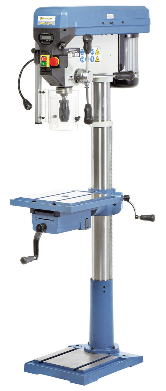 BERNARDO Säulenbohrmaschinen mit Keilriemenantrieb – Modell BM 25 SB / 400 V