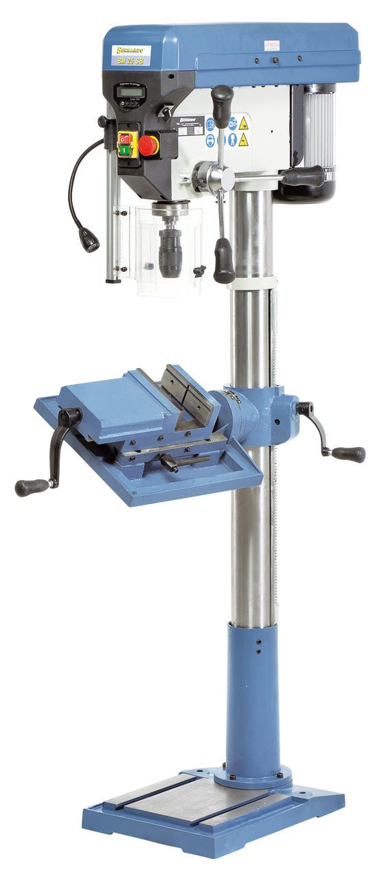 BERNARDO Säulenbohrmaschinen mit Keilriemenantrieb – Modell BM 25 SB / 400 V