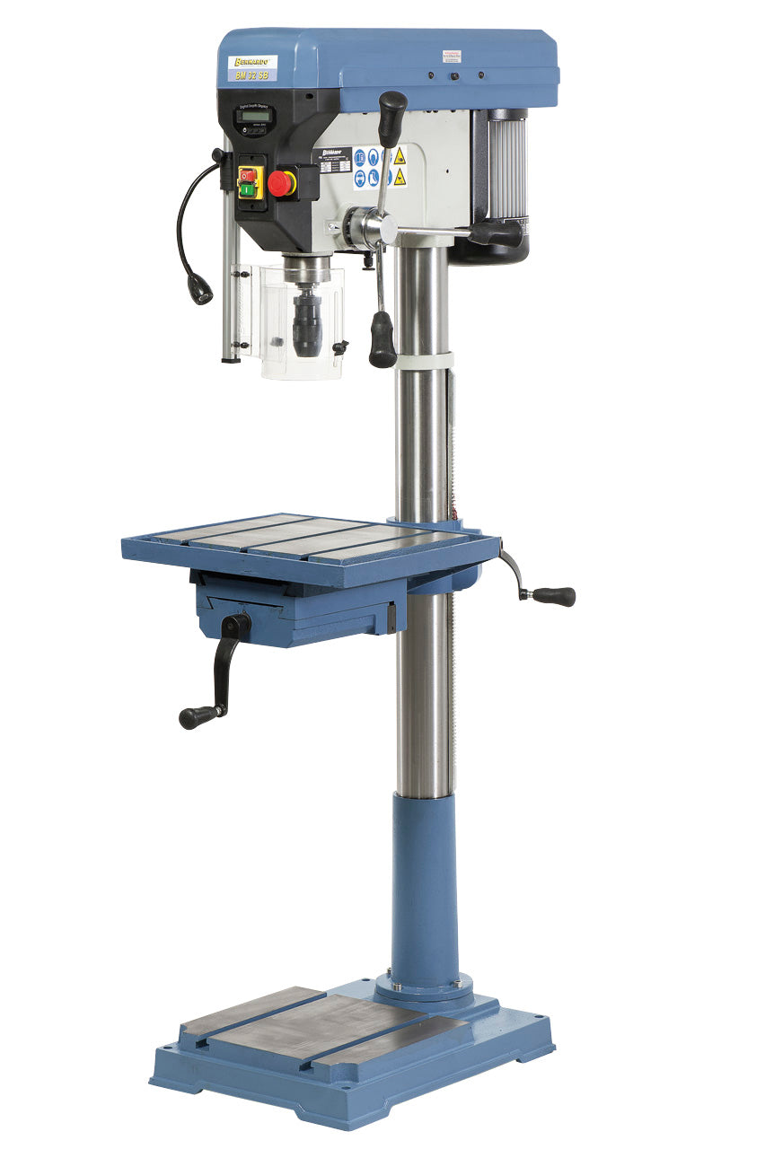 BERNARDO Säulenbohrmaschinen mit Keilriemenantrieb – Modell BM 32 SB / 400 V