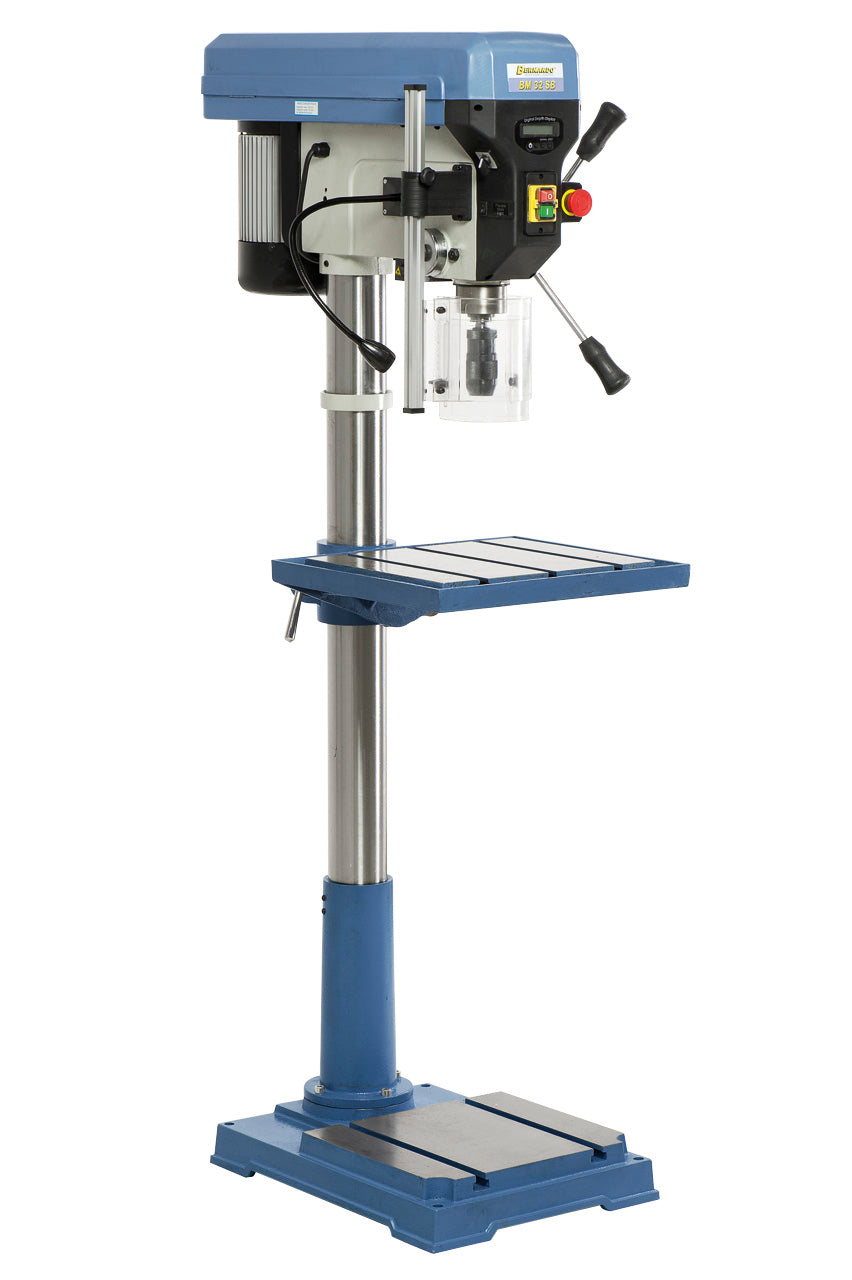 BERNARDO Säulenbohrmaschinen mit Keilriemenantrieb – Modell BM 32 SB / 400 V