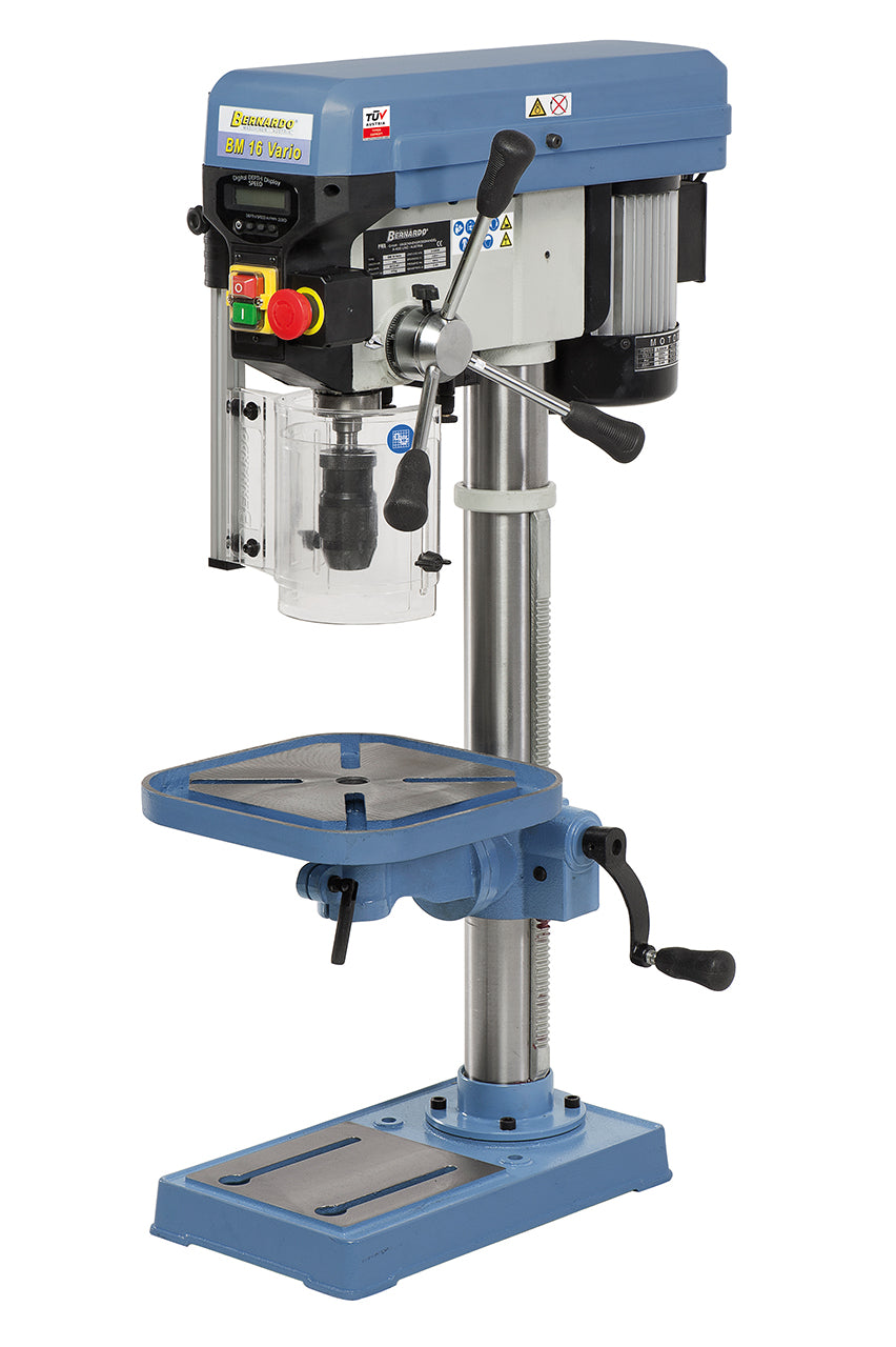 BERNARDO Vario-Tisch- und Säulenbohrmaschinen – Modell BM 16 Vario - 230 V