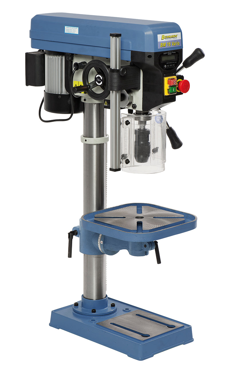 BERNARDO Vario-Tisch- und Säulenbohrmaschinen – Modell BM 16 Vario - 230 V