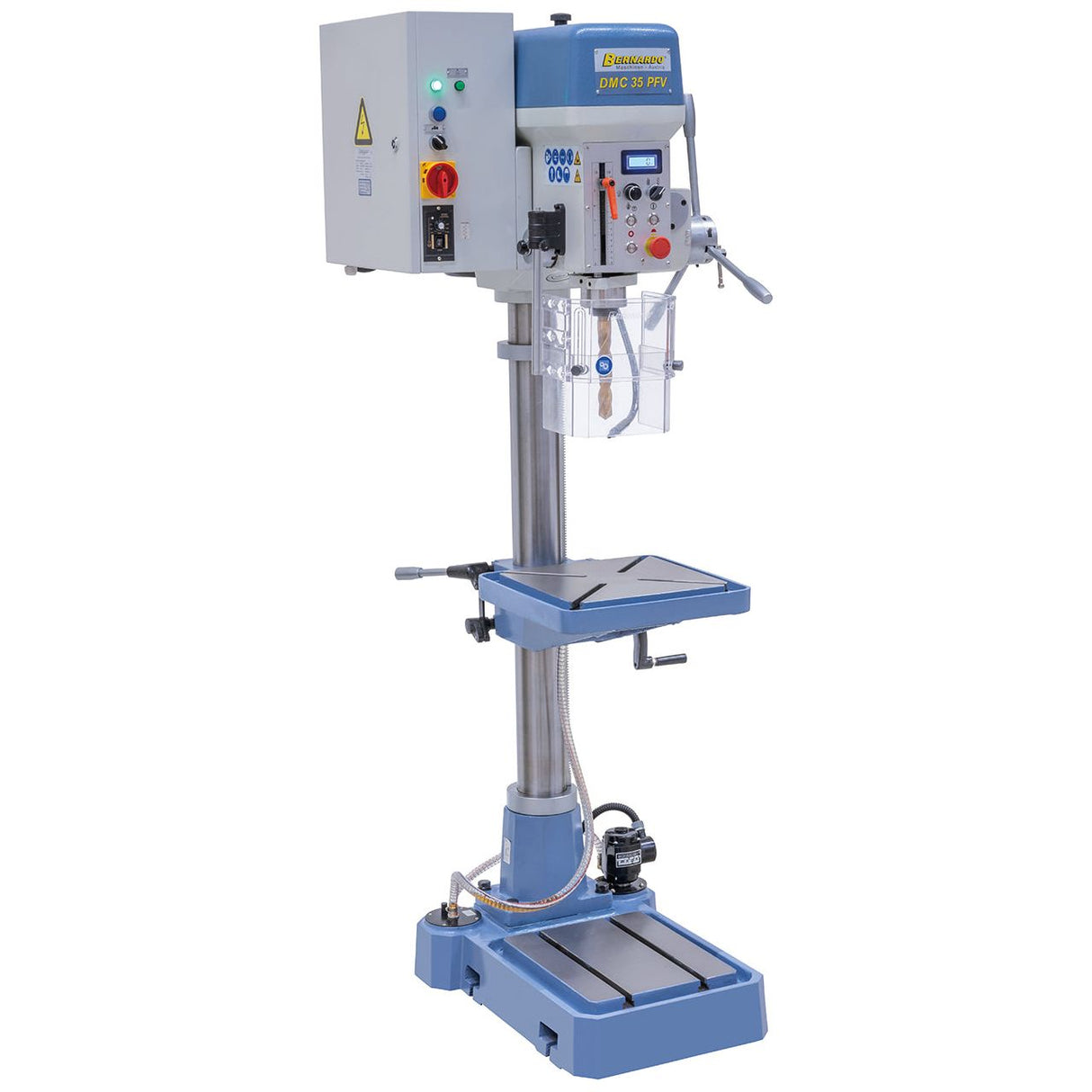 BERNARDO Vario-Tisch- und Säulenbohrmaschine – Modell DMC 35 PFV