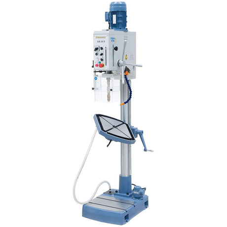 BERNARDO Getriebe-Tisch- und Säulenbohrmaschine – Modell GB 28 S mit Kühlmitteleinrichtung