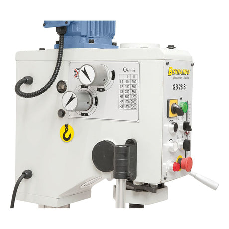 BERNARDO Getriebe-Tisch- und Säulenbohrmaschine – Modell GB 28 S