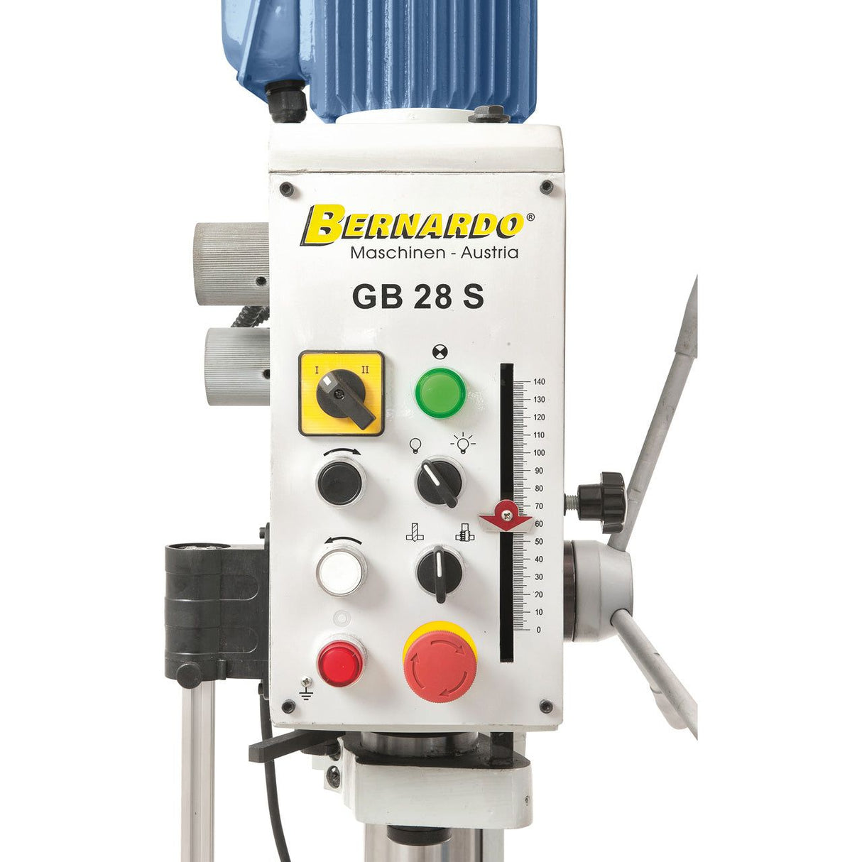BERNARDO Getriebe-Tisch- und Säulenbohrmaschine – Modell GB 28 S