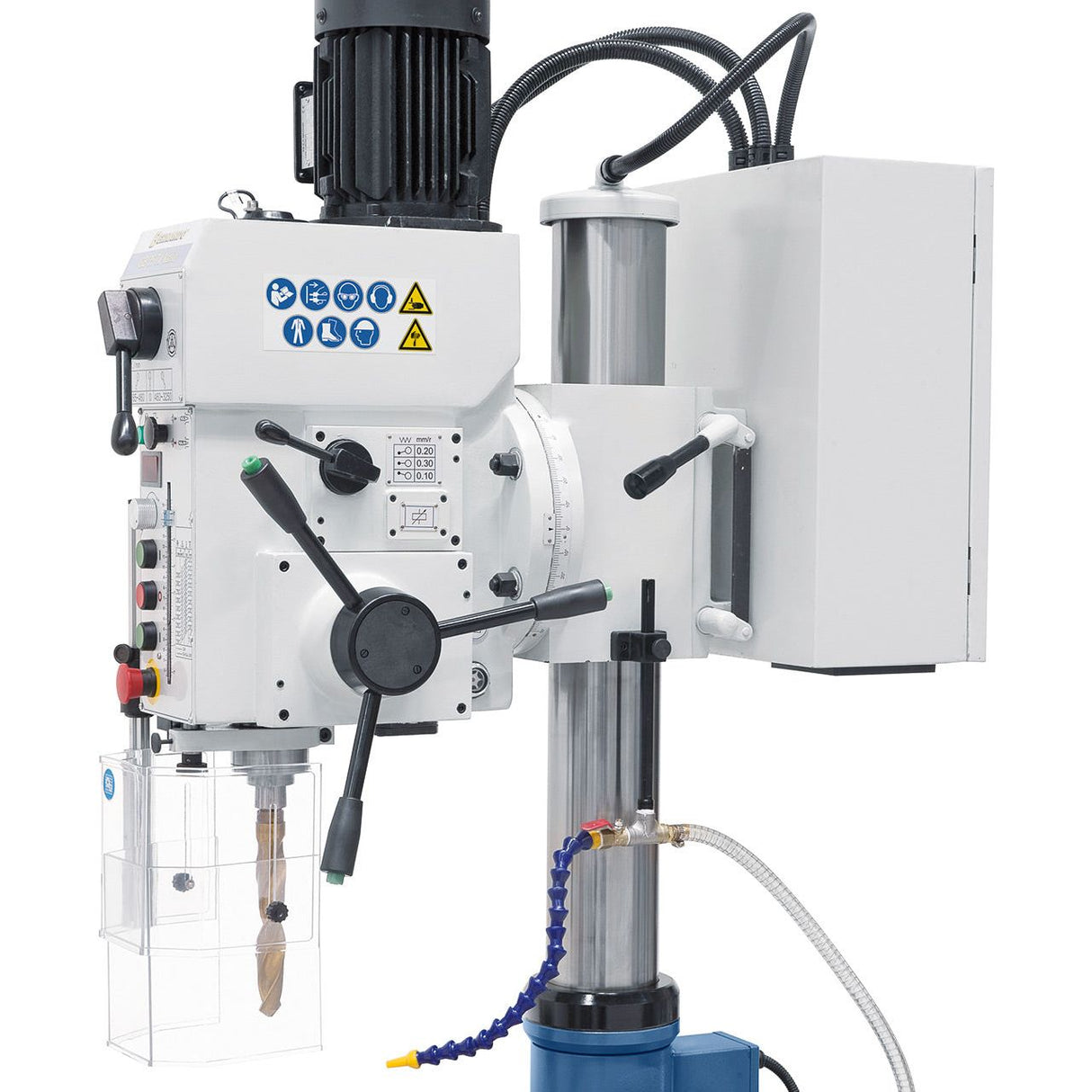 BERNARDO Getriebebohrmaschine mit stufenloser Drehzahl – Modell GB 35 TV Vario