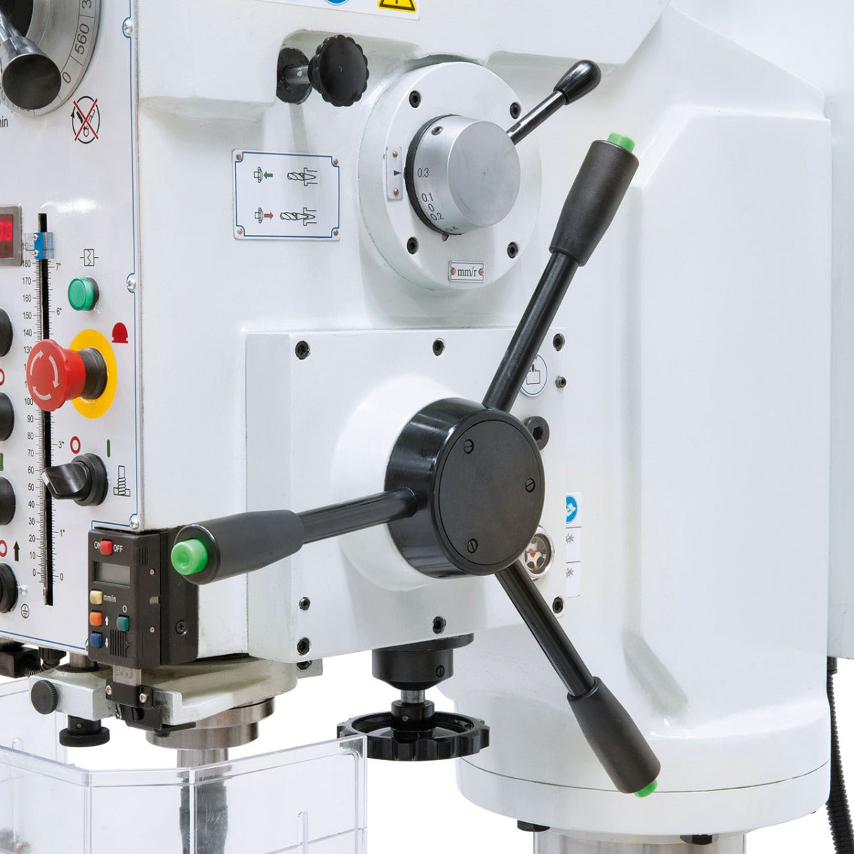 BERNARDO Getriebe-Tisch- und Säulenbohrmaschine – Modell GB 35 THS