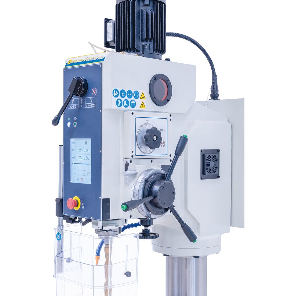 BERNARDO Getriebebohrmaschine mit stufenloser Drehzahl – Modell GB 55 NC Vario