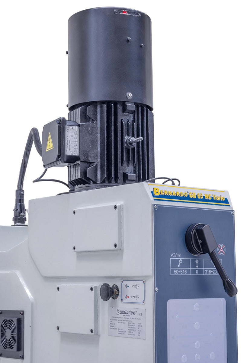 BERNARDO Getriebebohrmaschine mit stufenloser Drehzahl – Modell GB 65 NC Vario