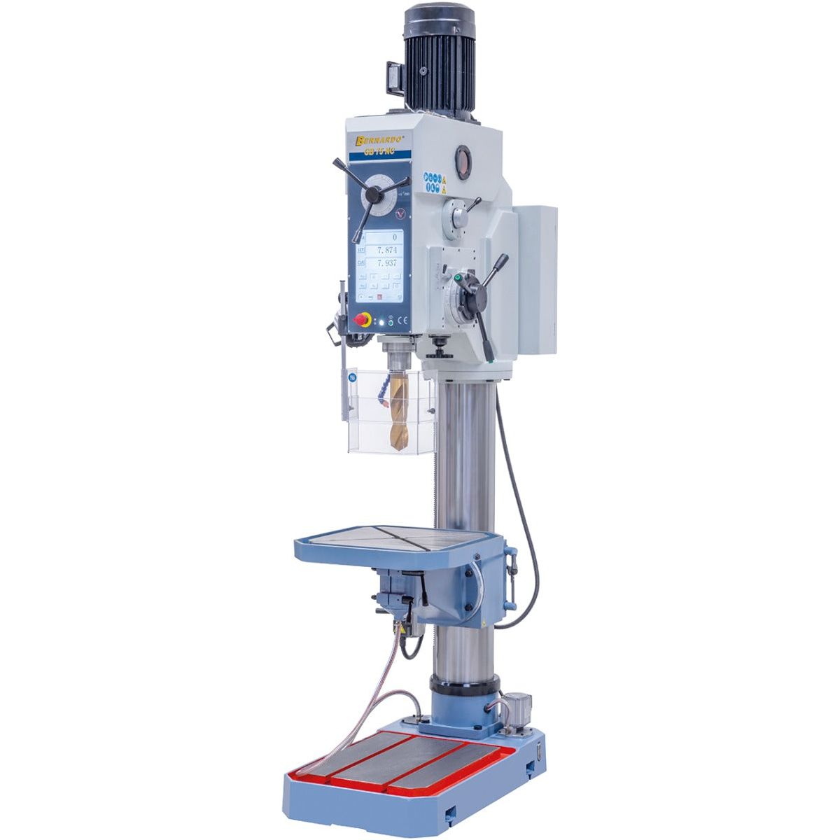 BERNARDO Getriebe-Tisch- und Säulenbohrmaschine – Modell GB 75 NC