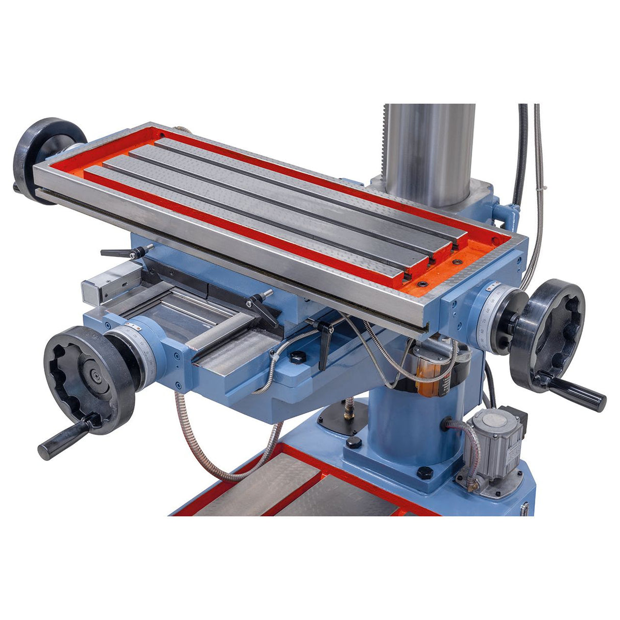 BERNARDO Getriebebohrmaschine mit stufenloser Drehzahl – Modell GB 55 SK NC Vario mit Kreuztisch *