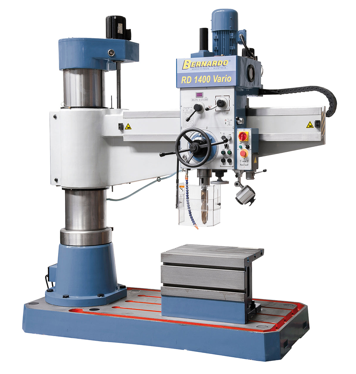 BERNARDO Radial- und Schnellradialbohrmaschinen – Modell RD 1400 x 50 Vario