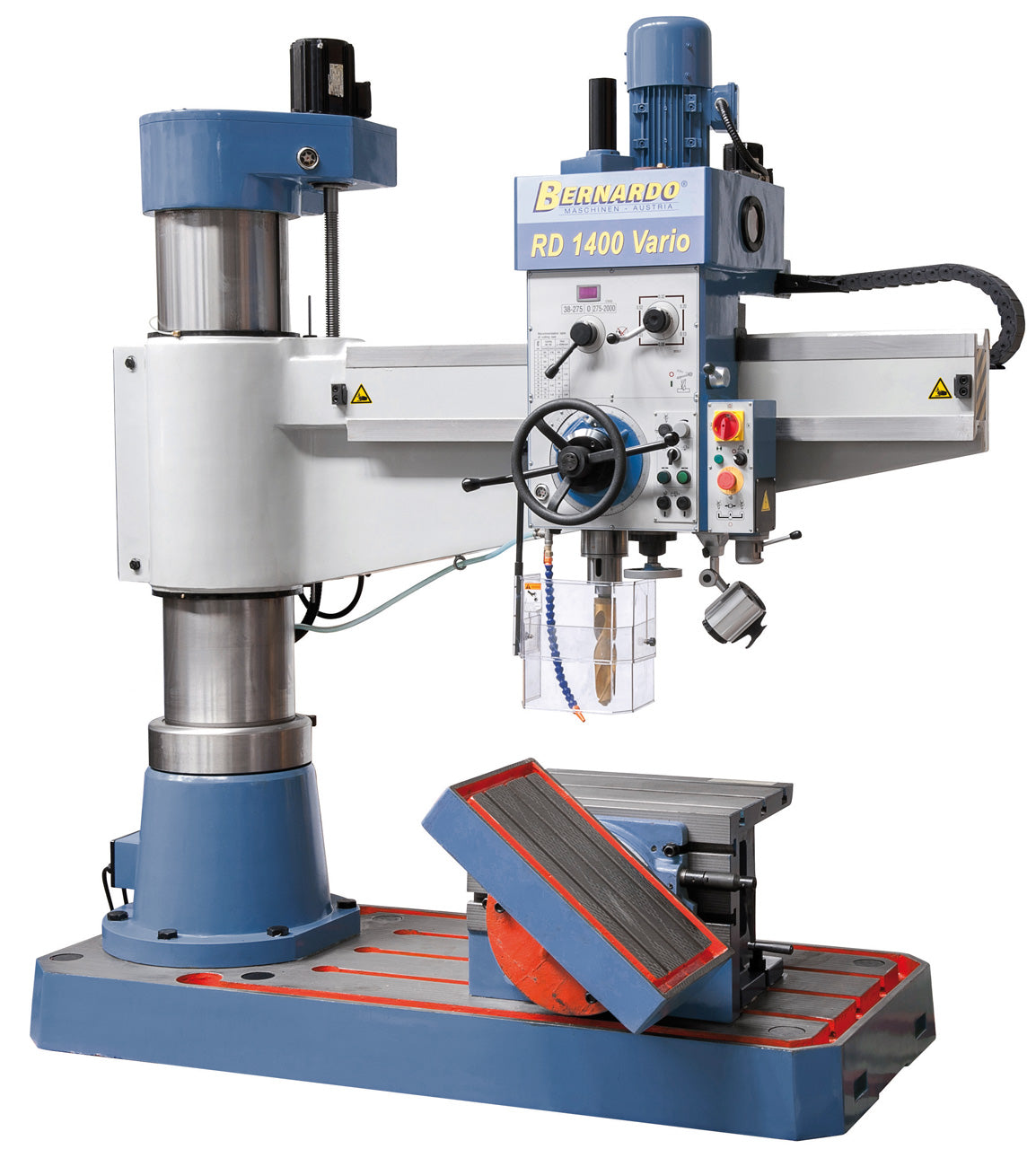 BERNARDO Radial- und Schnellradialbohrmaschinen – Modell RD 1400 x 50 Vario