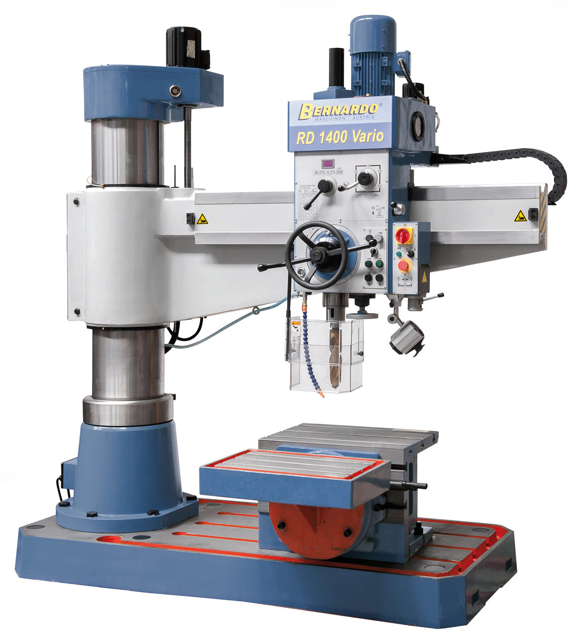 BERNARDO Radial- und Schnellradialbohrmaschinen – Modell RD 1400 x 50 Vario
