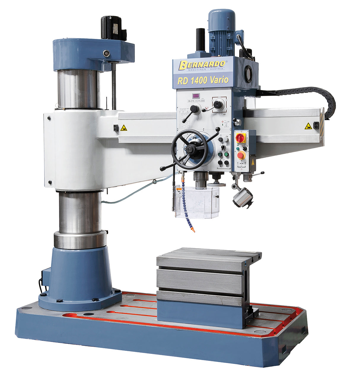 BERNARDO Radial- und Schnellradialbohrmaschinen – Modell RD 1400 x 50 Vario
