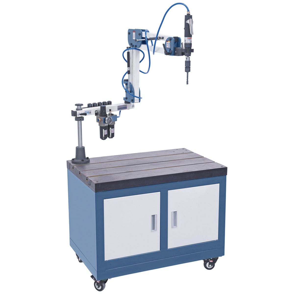 BERNARDO Pneumatische Gewindeschneidmaschine – Modell TM 16 P / R 1500