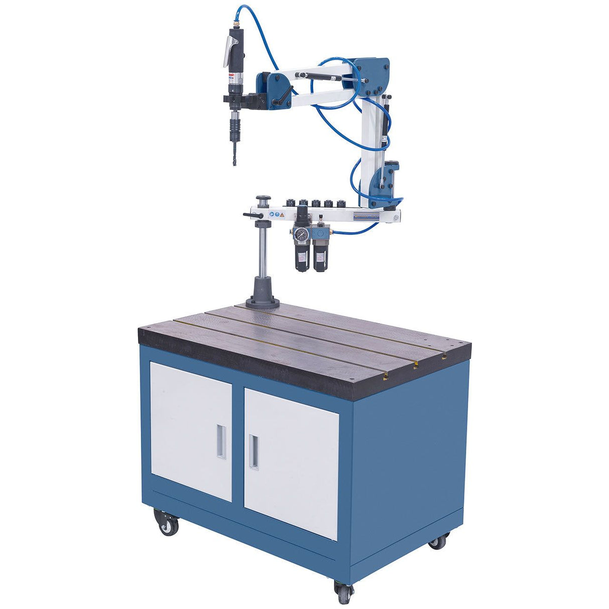 BERNARDO Pneumatische Gewindeschneidmaschine – Modell TM 16 P / R 1500