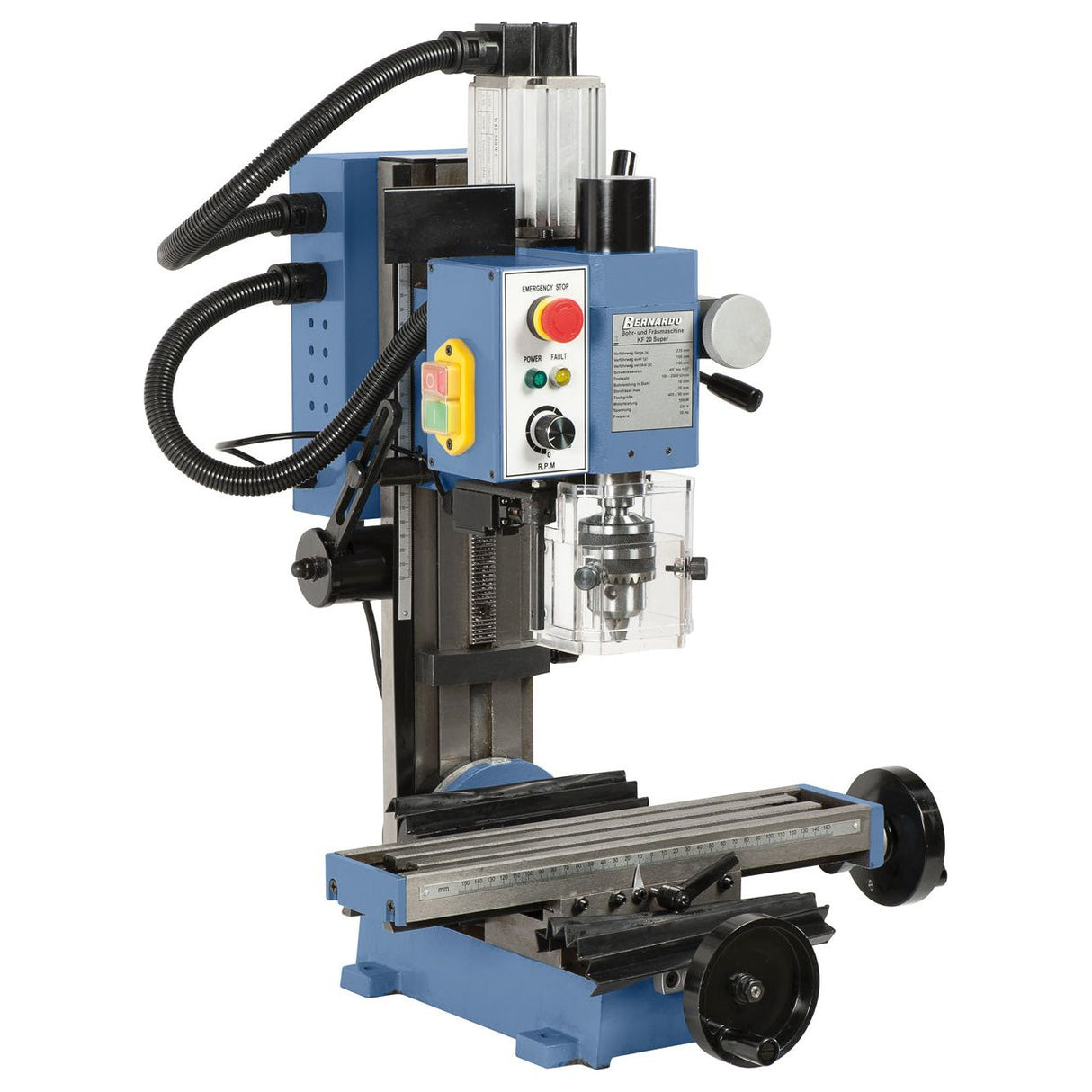 BERNARDO Bohr- und Fräsmaschine – Modell KF 20 Super / 230 V