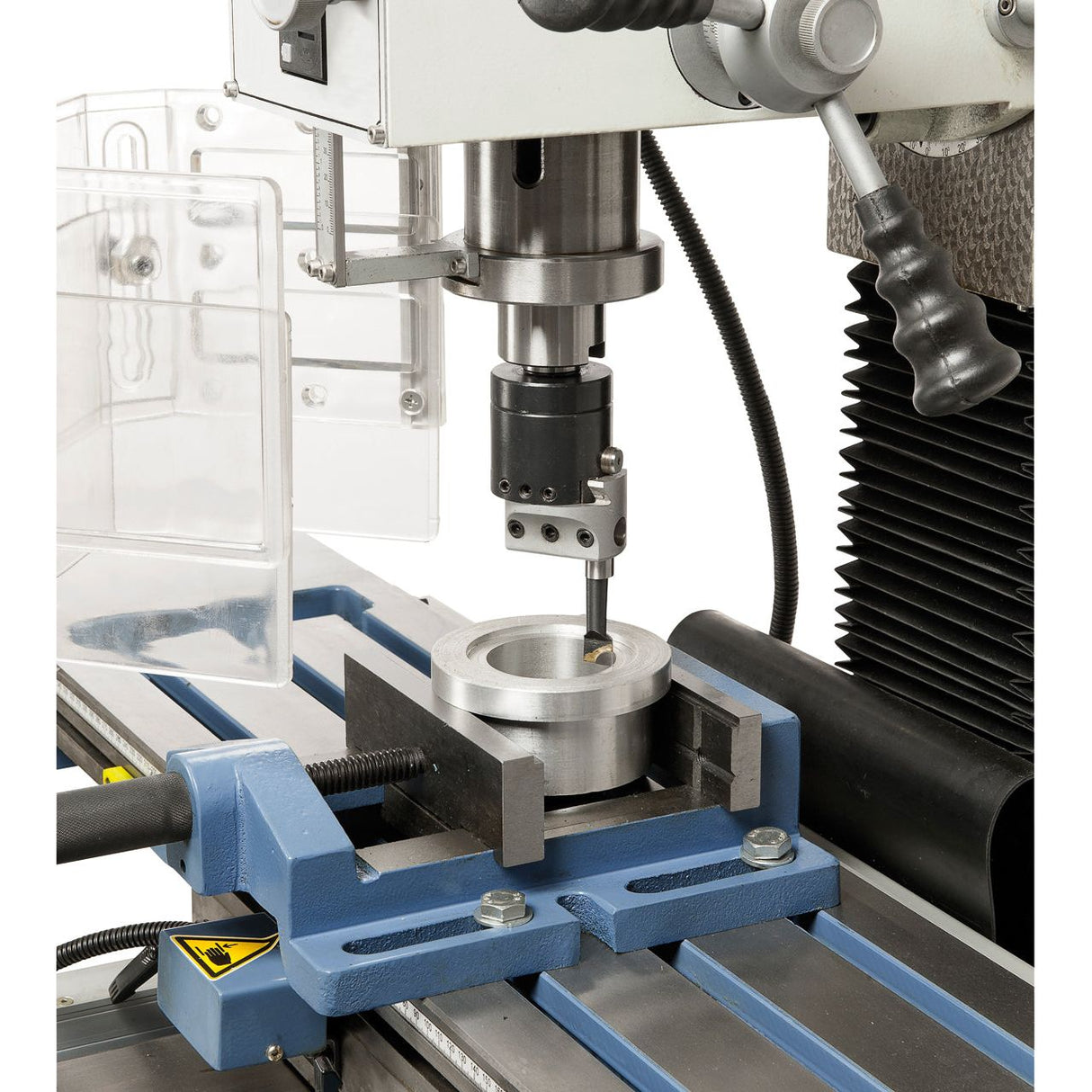 BERNARDO Bohr- und Fräsmaschine – Modell KF 25 PRO met 3 assige digitaaluitlezing ES-12 V