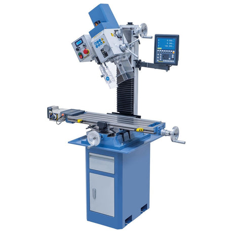 BERNARDO Bohr- und Fräsmaschine – Modell BF 30 N Super mit Vorschub inkl. 3-Achs-Digitalanzeige ES-12 V