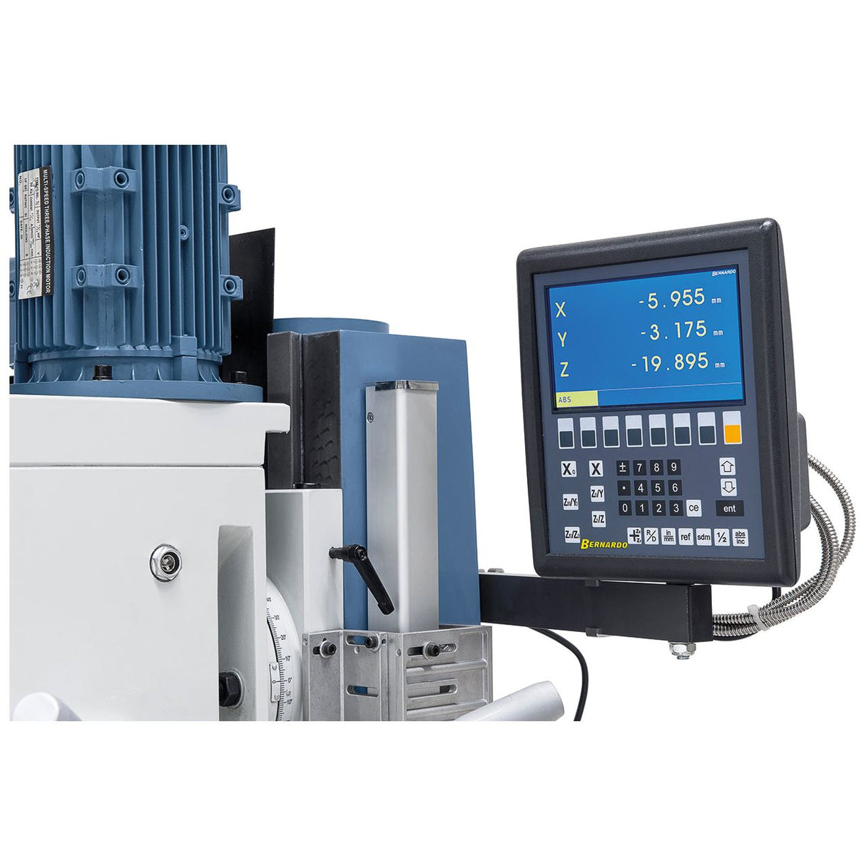 BERNARDO Bohr- und Fräsmaschine – Modell FM 45 HS inkl. 3-Achs-Digitalanzeige ES-12 V