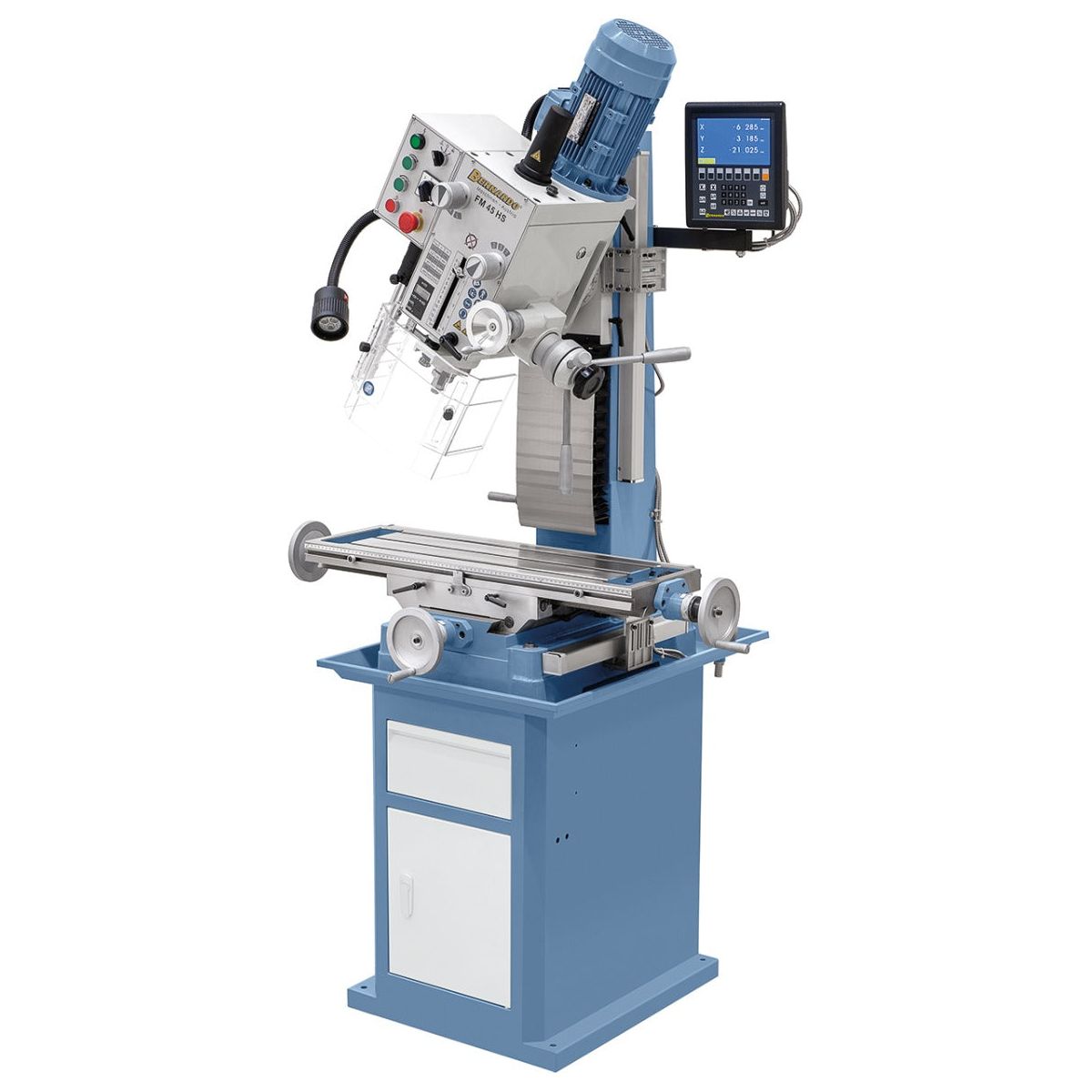 BERNARDO Bohr- und Fräsmaschine – Modell FM 45 HS inkl. 3-Achs-Digitalanzeige ES-12 V