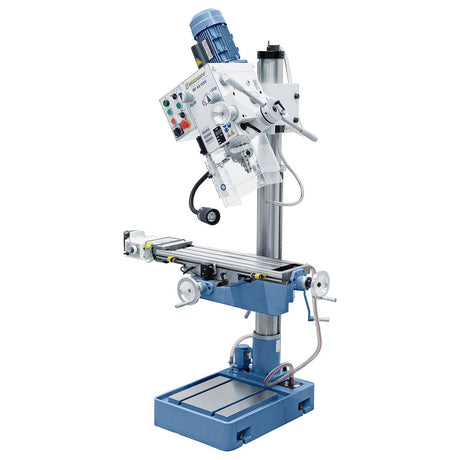 BERNARDO Bohr- und Fräsmaschine – Modell BF 45 HSV inkl. Vorschub f. x-Achse