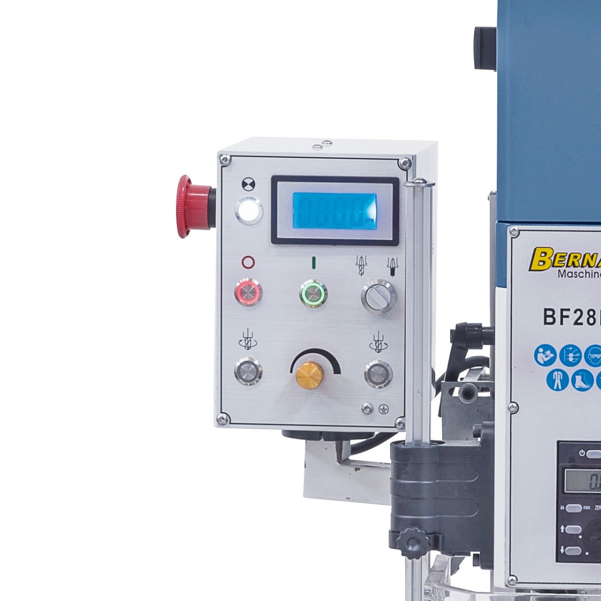 BERNARDO Bohr- und Fräsmaschine – Modell BF 28 BDC inkl. 3-Achs-Digitalanzeige ES-12 V