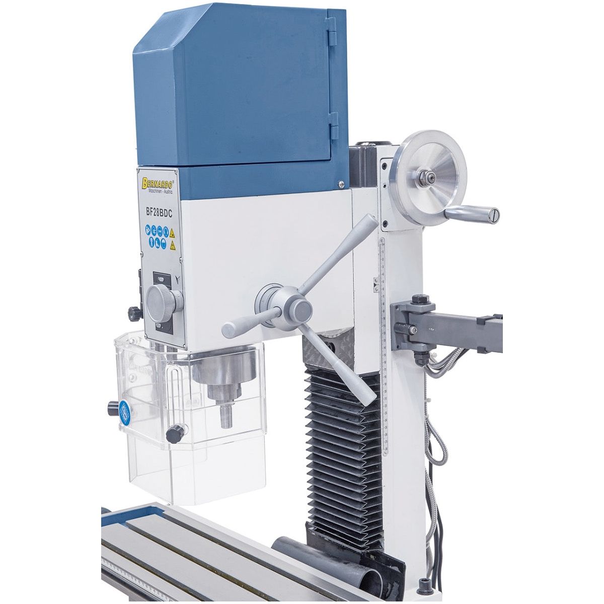 BERNARDO Bohr- und Fräsmaschine – Modell BF 28 BDC inkl. 3-Achs-Digitalanzeige ES-12 V
