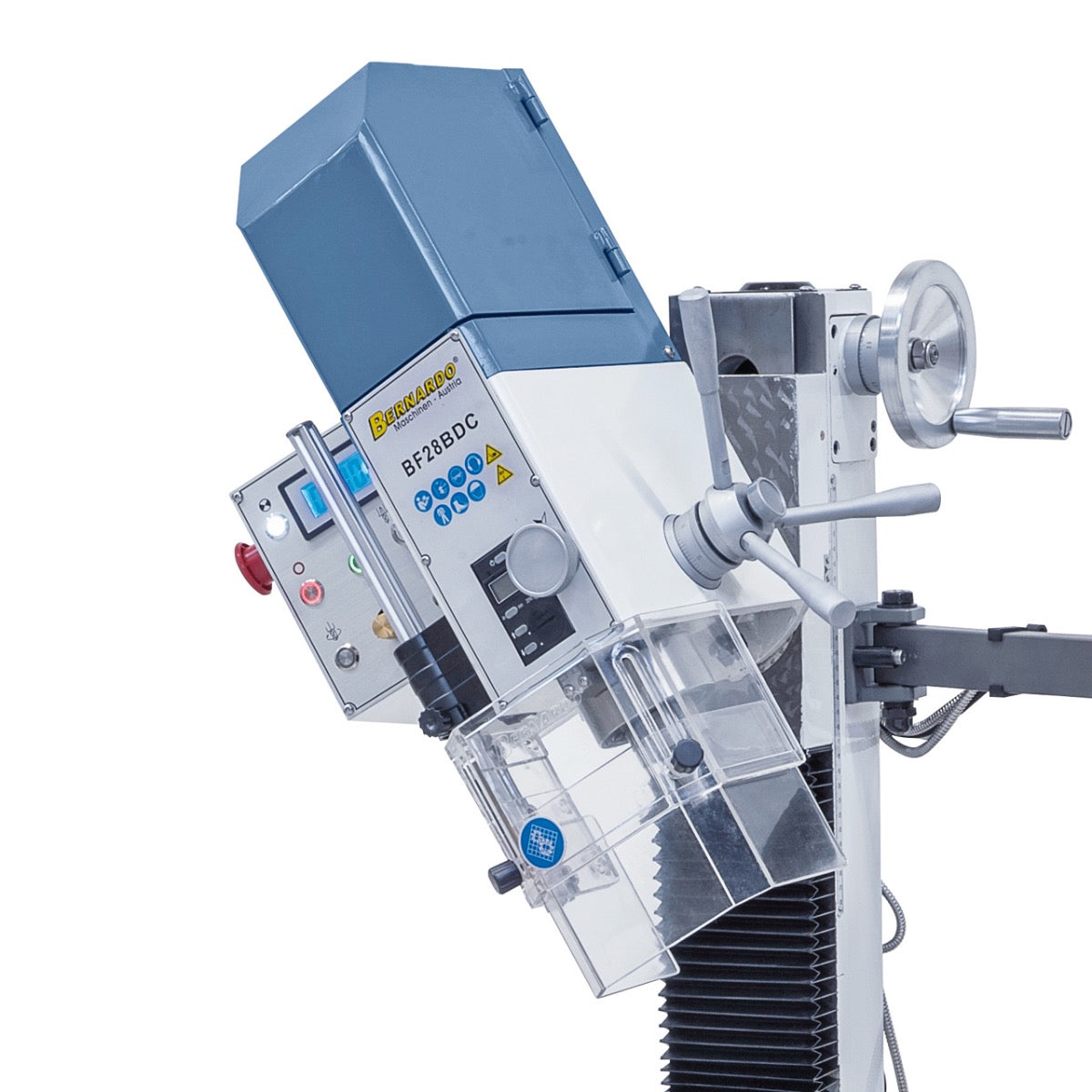 BERNARDO Bohr- und Fräsmaschine – Modell BF 28 BDC inkl. 3-Achs-Digitalanzeige ES-12 V