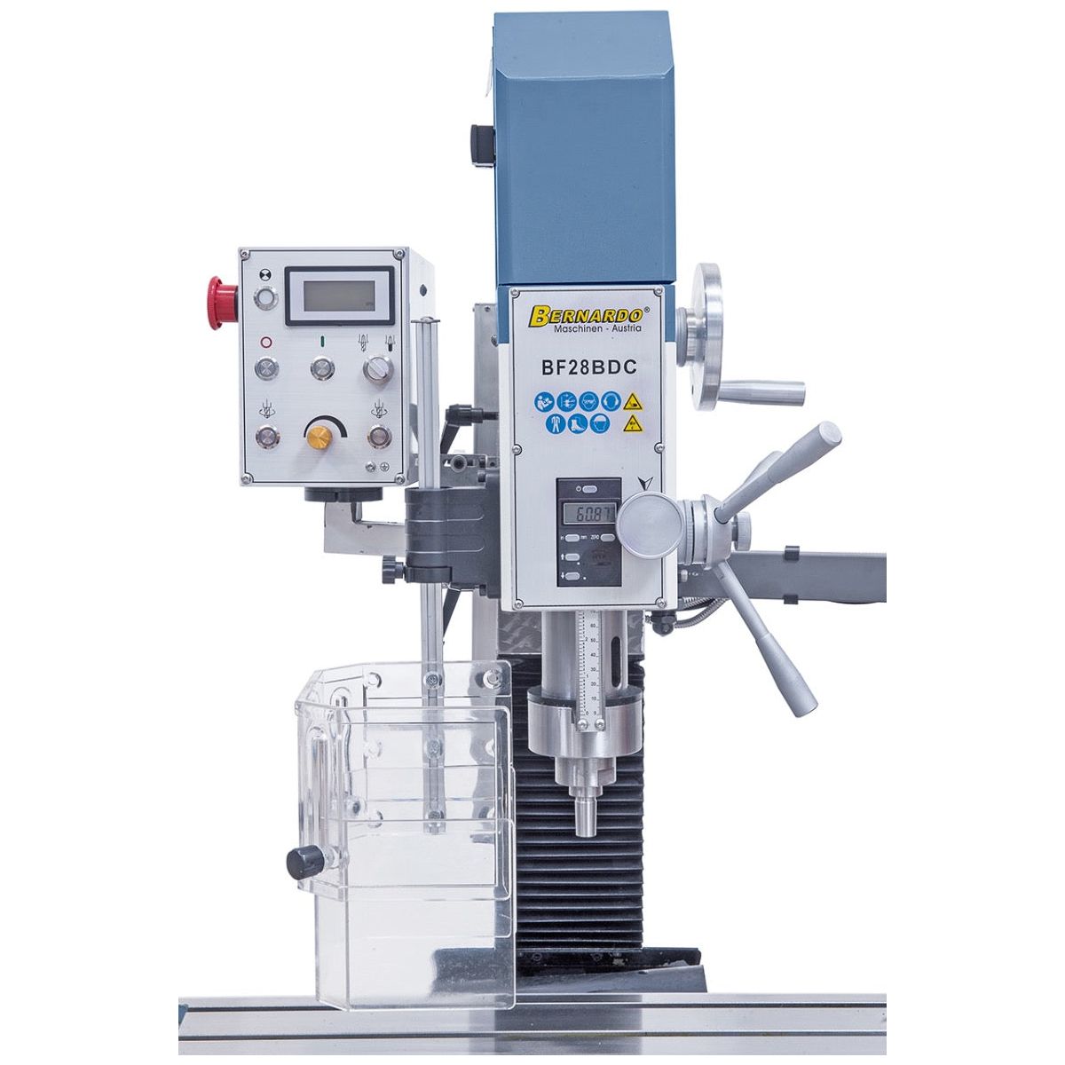 BERNARDO Bohr- und Fräsmaschine – Modell BF 28 BDC inkl. 3-Achs-Digitalanzeige ES-12 V