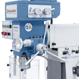BERNARDO Bohr- und Fräsmaschine – Modell KF 60 - 1000 inkl. 3-Achs-Digitalanzeige ES-12 V und Vorschub f. y-Achse