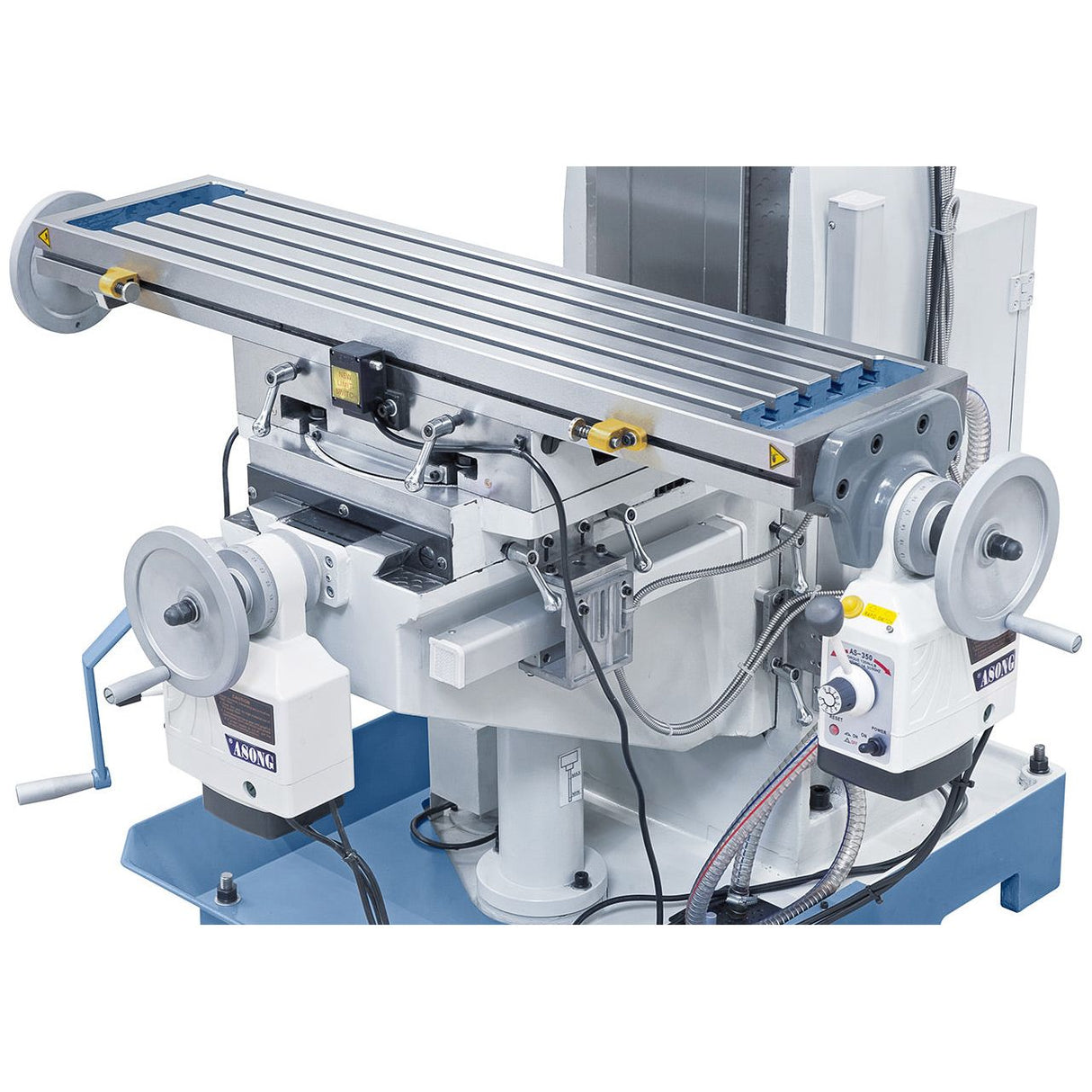 BERNARDO Bohr- und Fräsmaschine – Modell KF 60 - 1000 inkl. 3-Achs-Digitalanzeige ES-12 V und Vorschub f. y-Achse