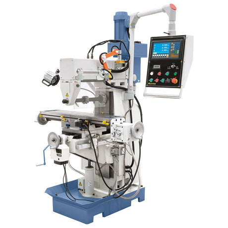 BERNARDO Universalfräsmaschine – Modell UWF 80 E Vario inkl. 3-Achs-Digitalanzeige ES-12 H