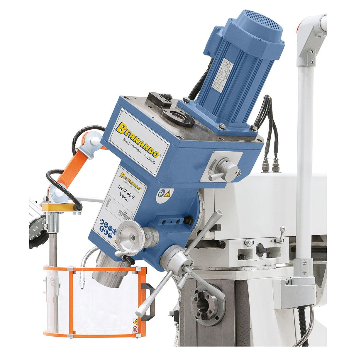 BERNARDO Universalfräsmaschine – Modell UWF 80 E Vario inkl. 3-Achs-Digitalanzeige ES-12 H