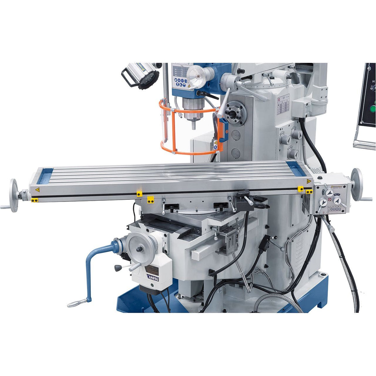 BERNARDO Universalfräsmaschine – Modell UWF 90 - 1270 inkl. 3-Achs-DRO ES-12 H und pneumat. Werkzeugklemmung