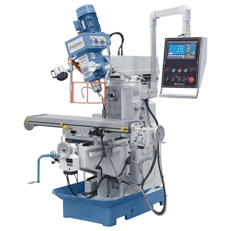 BERNARDO Universalfräsmaschine – Modell UWF 90 - 1270 inkl. 3-Achs-DRO ES-12 H und pneumat. Werkzeugklemmung
