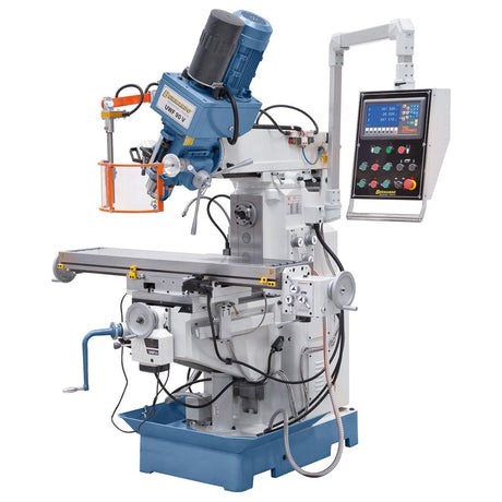 BERNARDO Universalfräsmaschine – Modell UWF 90 V mit pneumatischer Werkzeugklemmung