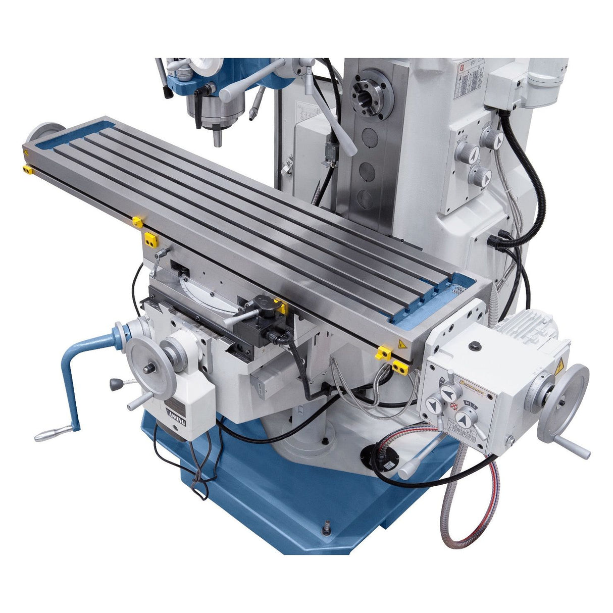 BERNARDO Universalfräsmaschine – Modell UWF 90 V mit pneumatischer Werkzeugklemmung