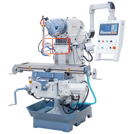 BERNARDO Universalfräsmaschine – Modell UWF 110 inkl. 3-Achs-Digitalanzeige ES-12 H *