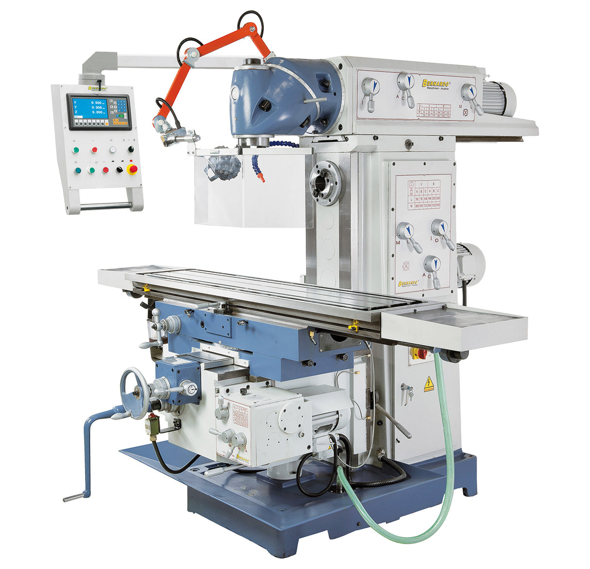 BERNARDO Universalfräsmaschinen – Modell UWF 150 inkl. 3-Achs-Digitalanzeige ES-12 H *