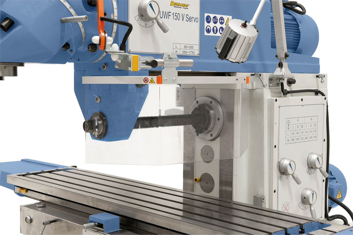 BERNARDO Universalfräsmaschinen mit Servoantrieb – Modell UWF 150 V Servo inkl. 3-Achs-Digitalanzeige ES-12 H *