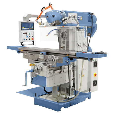 BERNARDO Universalfräsmaschine mit Servoantrieb – Modell UWF 150 V Servo inkl. 3-Achs-Digitalanzeige ES-12 H *
