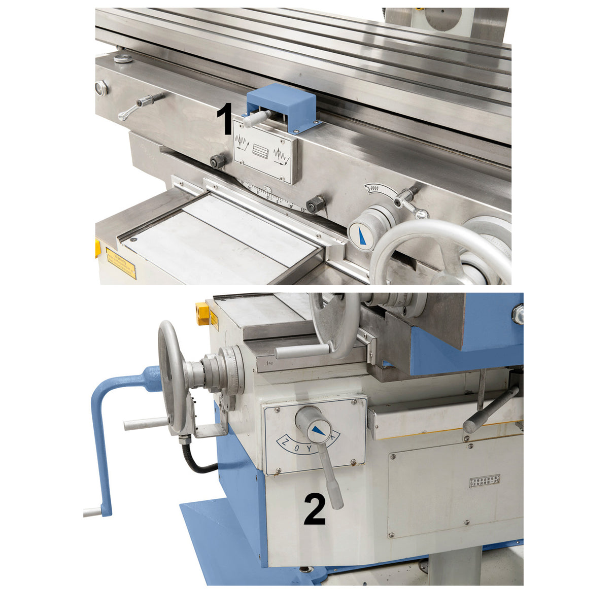 BERNARDO Universalfräsmaschinen mit Servoantrieb – Modell UWF 150 V Servo inkl. 3-Achs-Digitalanzeige ES-12 H *
